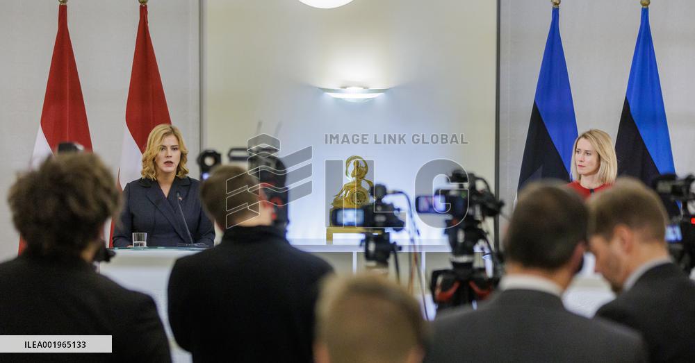 Latvian Prime Minister Evika Silina visits Estonia