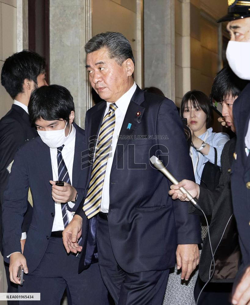 Tax delinquency by Japanese senior vice finance minister