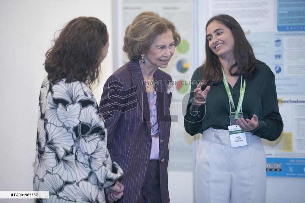 Queen Sofia At National Alzheimer's Congress Inauguration - Gijon