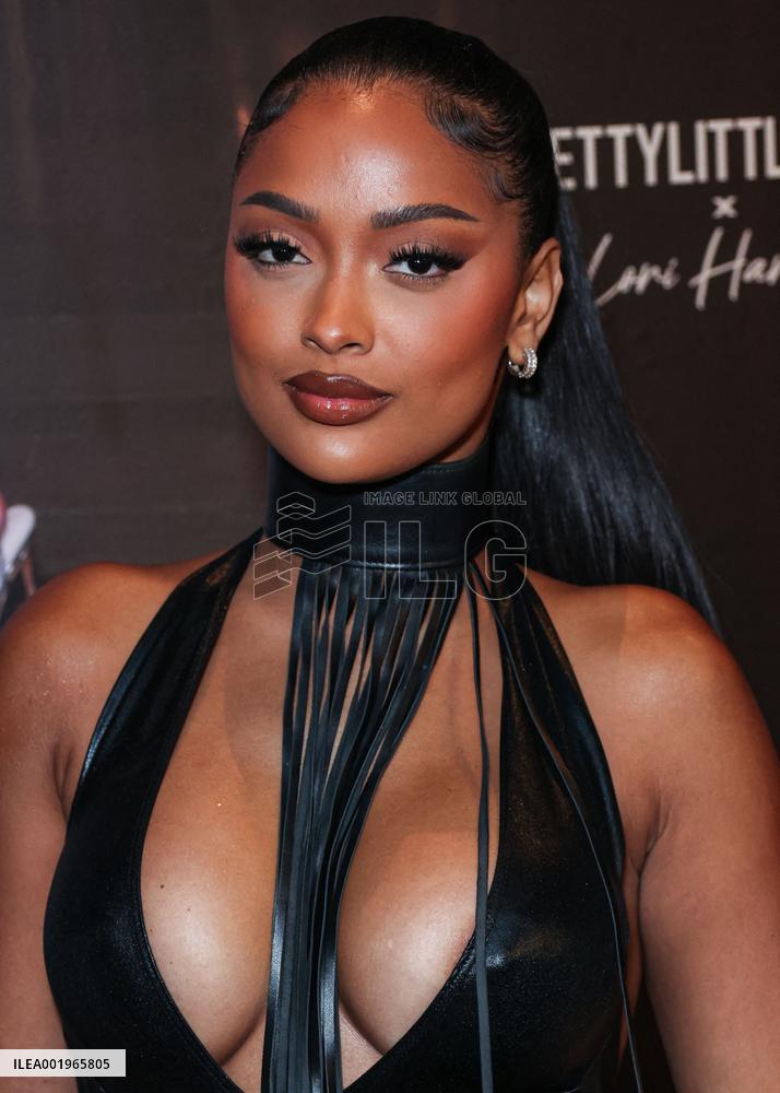 PrettyLittleThing X Lori Harvey Party Wear Collection Launch - LA