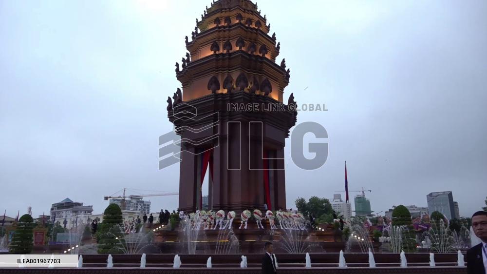 Cambodia marks 70th Independence Day, vowing to stay united as one
