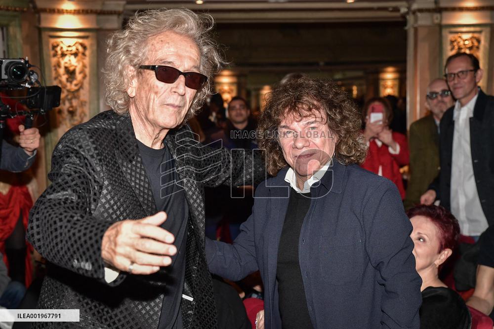 Luc Plamondon Wax Figure Unveiled - Paris