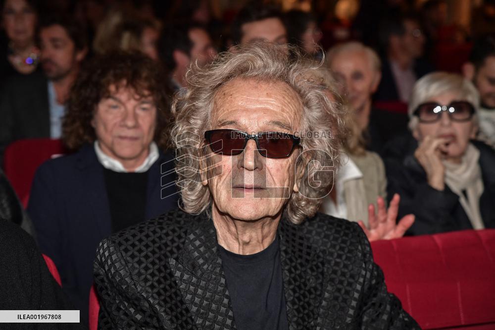 Luc Plamondon Wax Figure Unveiled - Paris