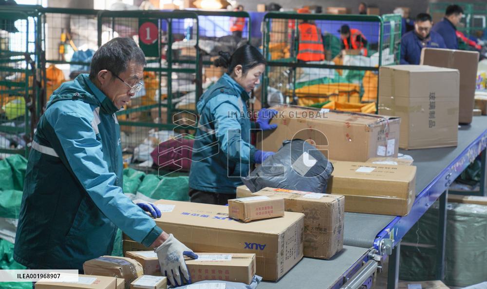 Double 11 Shopping Logistics Peak in Zouping