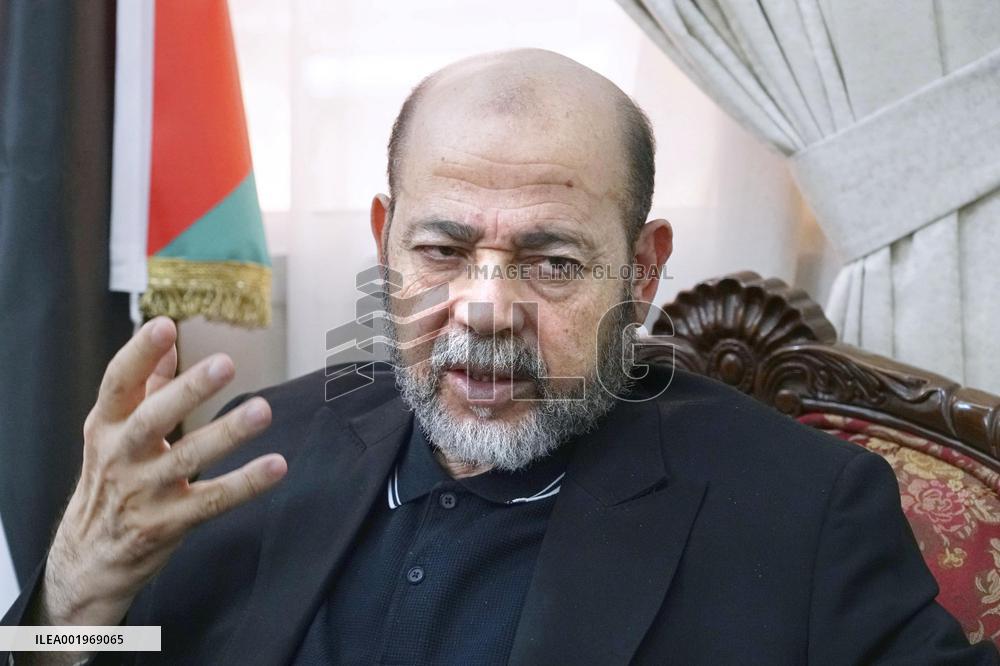 Hamas senior member Abu Marzouk in Qatar