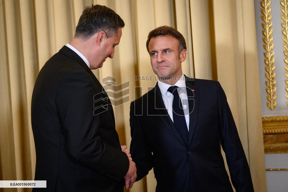 Peace Forum Dinner At The Elysee Palace - Paris