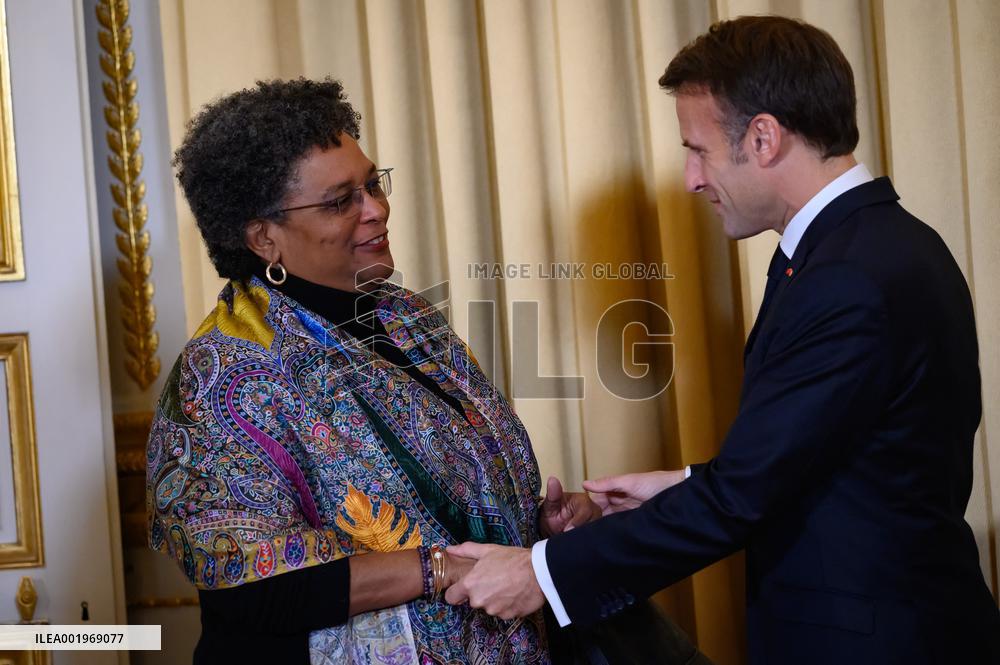 Peace Forum Dinner At The Elysee Palace - Paris