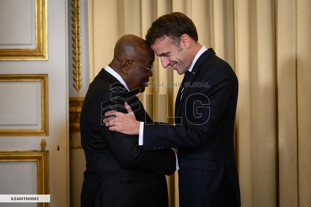 Peace Forum Dinner At The Elysee Palace - Paris