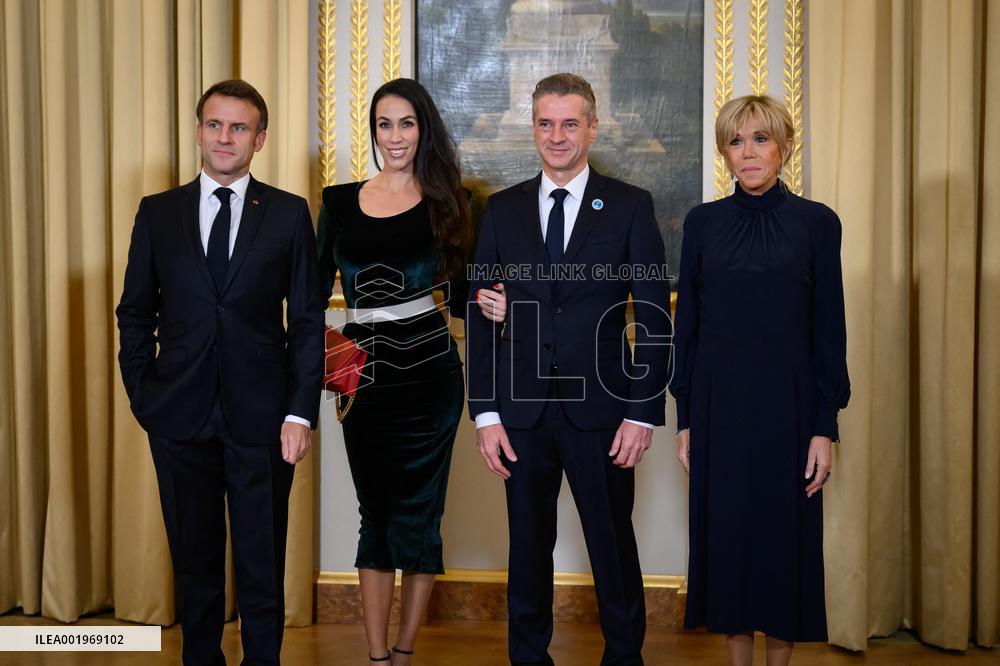 Peace Forum Dinner At The Elysee Palace - Paris
