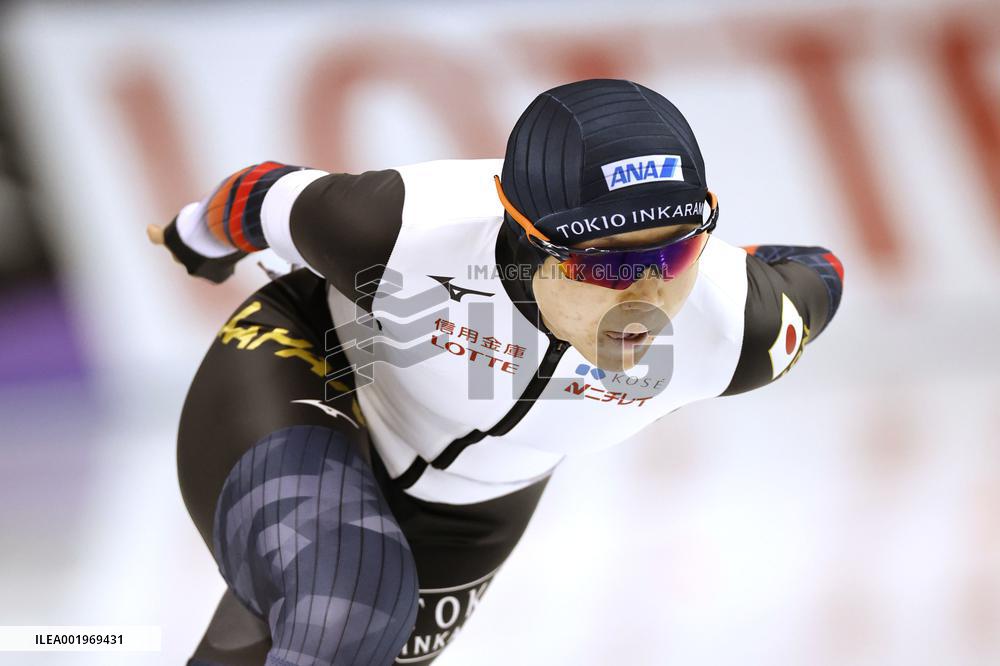 Speed skating: World Cup in Obihiro