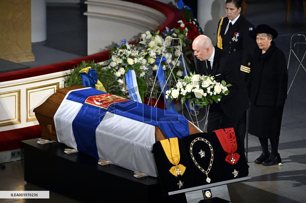 The state funeral of Finland's former president Martti Ahtisaari