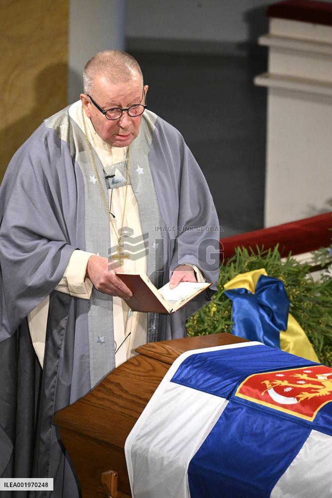 The state funeral of Finland's former president Martti Ahtisaari