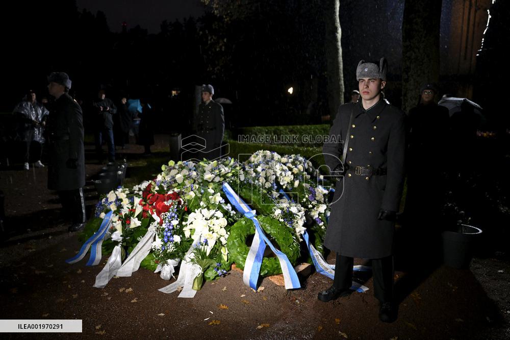 The state funeral of Finland's former president Martti Ahtisaari
