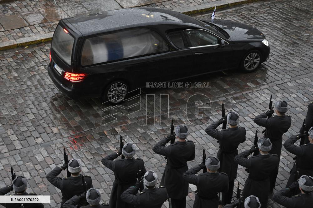 The state funeral of Finland's former president Martti Ahtisaari