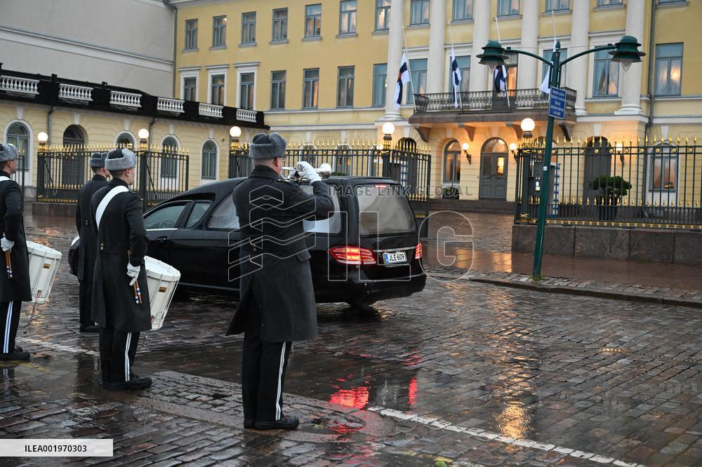 The state funeral of Finland's former president Martti Ahtisaari