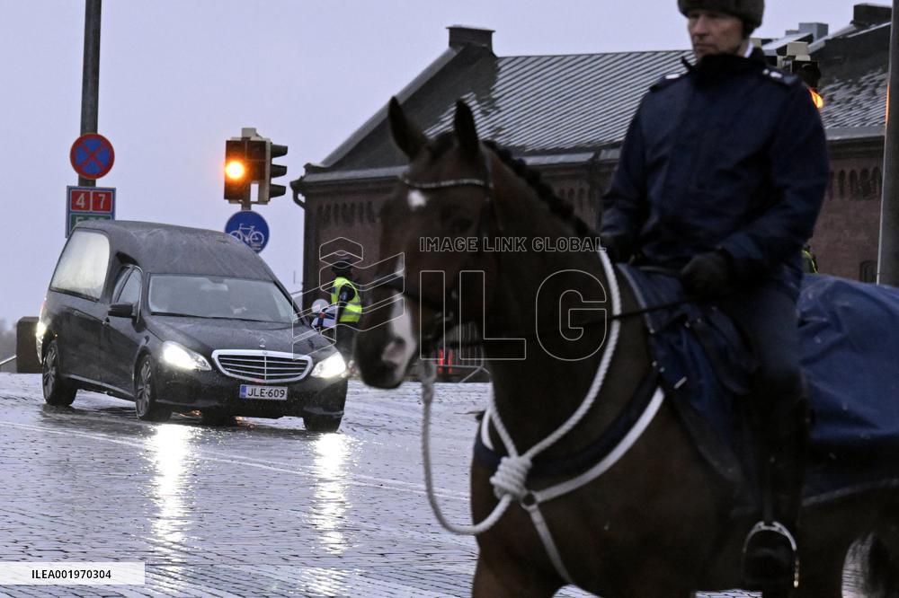 The state funeral of Finland's former president Martti Ahtisaari