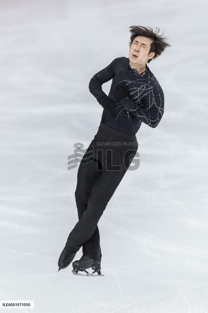 (SP)CHINA-CHONGQING-FIGURE SKATING-ISU GRAND PRIX-MEN-SHORT PROGRAM (CN)