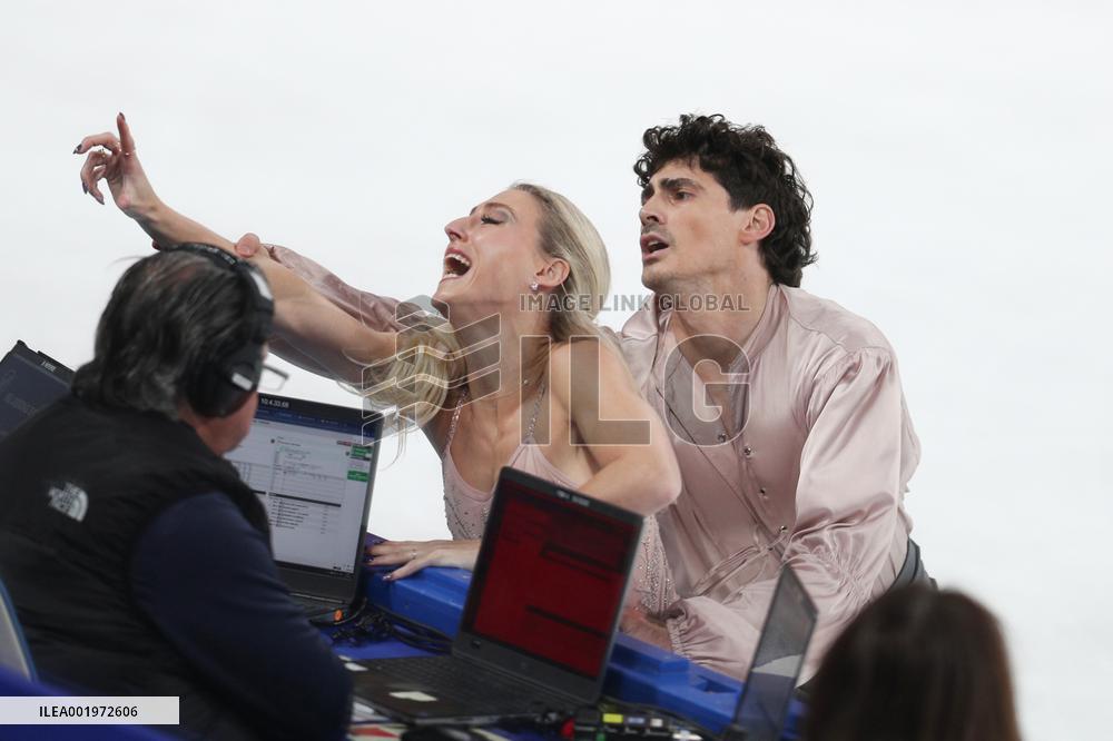 (SP)CHINA-CHONGQING-FIGURE SKATING-ISU GRAND PRIX-ICE DANCE-FREE DANCE(CN)