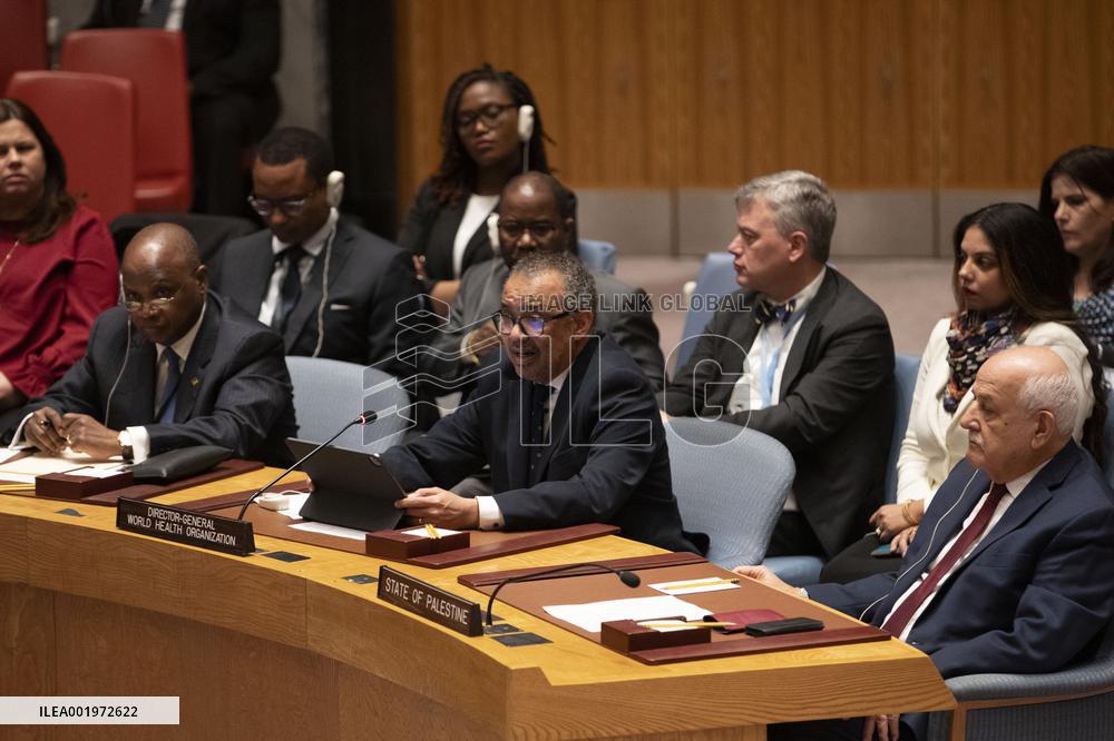 UN-SECURITY COUNCIL-GAZA SITUATION