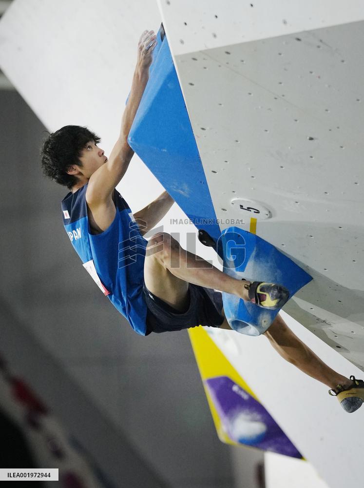 Sports climbing: Asian Olympic qualifier