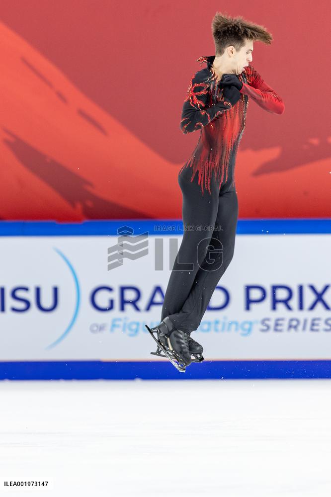 (SP)CHINA-CHONGQING-FIGURE SKATING-ISU GRAND PRIX-MEN-FREE SKATING (CN)