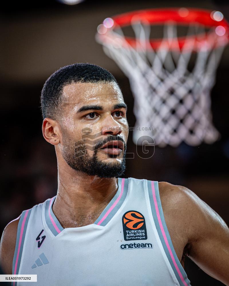 Euroleague Basketball Monaco Vs Asvel in Monaco