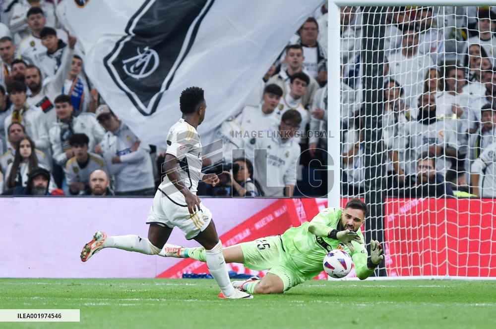 (SP)SPAIN-MADRID-FOOTBALL-SPANISH LEAGUE-REAL MADRID VS VALENCIA