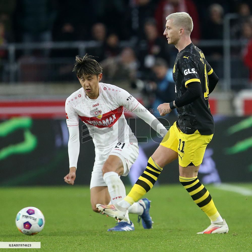 (SP)GERMANY-STUTTGART-FOOTBALL-BUNDESLIGA-STUTTGART VS DORTMUND