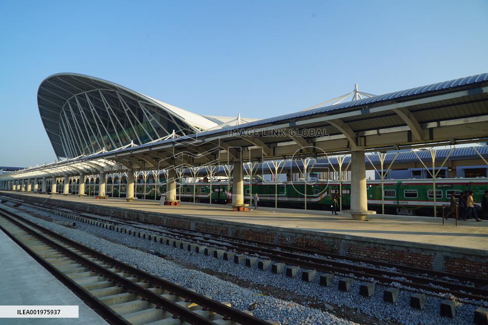 BANGLADESH-COX'S BAZAR-CHINESE-BUILT-RAILWAY