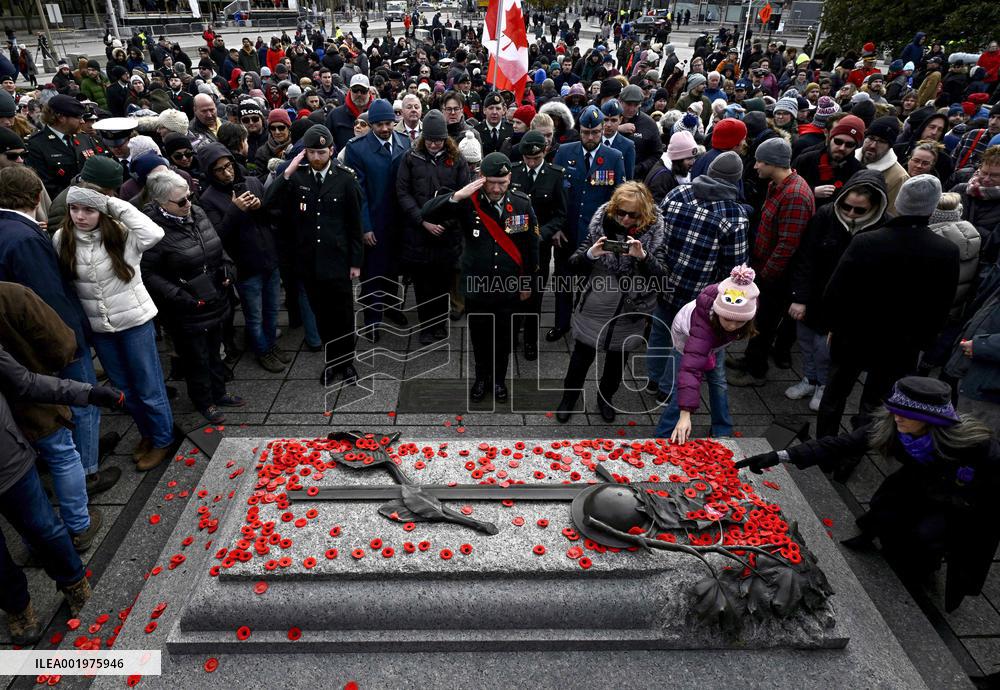 Remembrance Day Ceremonies - Canada
