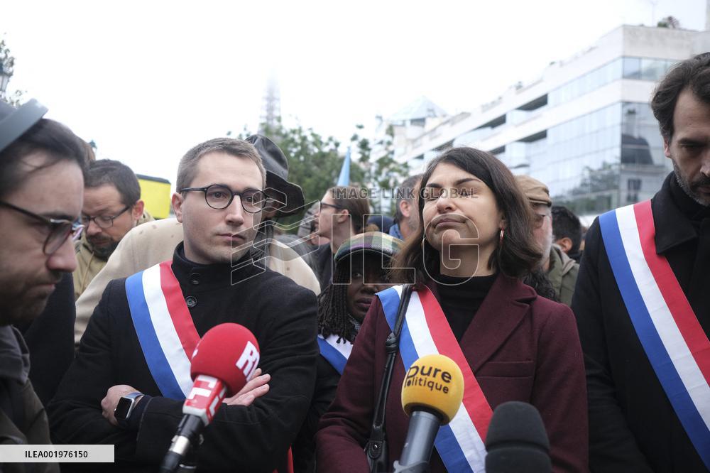 March Against Anti-Semitism - Paris