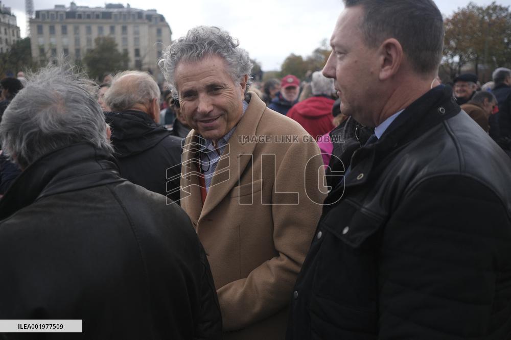 March against anti-Semitism in Paris