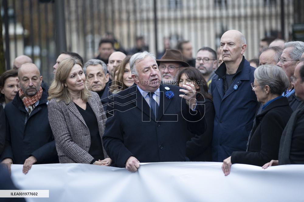 March against anti-Semitism in Paris