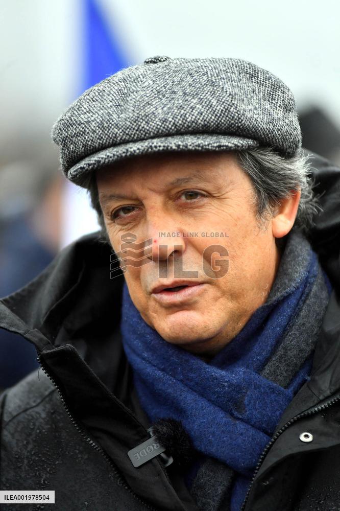 March against anti-Semitism in Paris