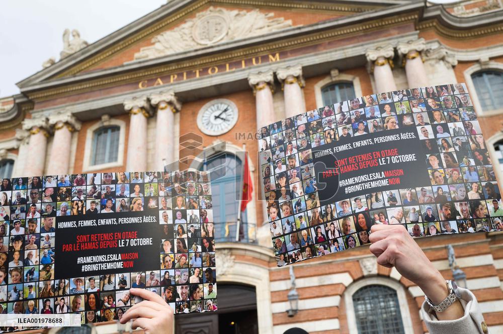 Rally against anti-Semitism in Toulouse