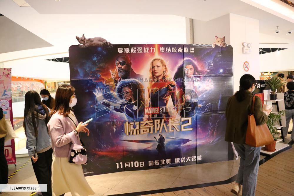 Film The Marvels Release in Shanghai