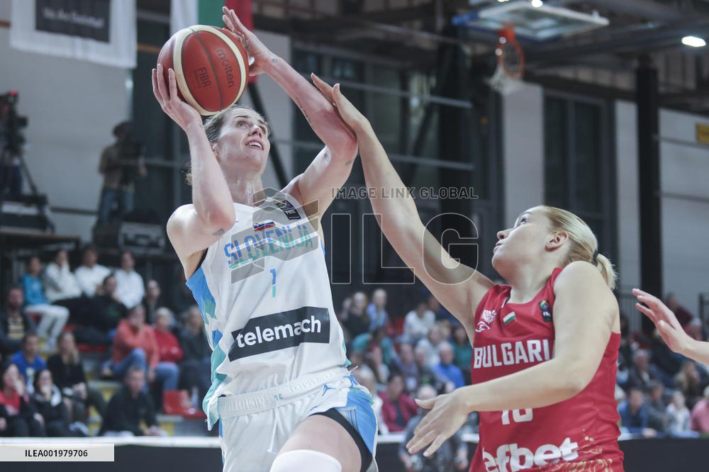 (SP)SLOVENIA-LJUBLJANA-BASKETBALL-FIBA WOMEN'S EUROBASKET QUALIFIERS-SLOVENIA VS BULGARIA
