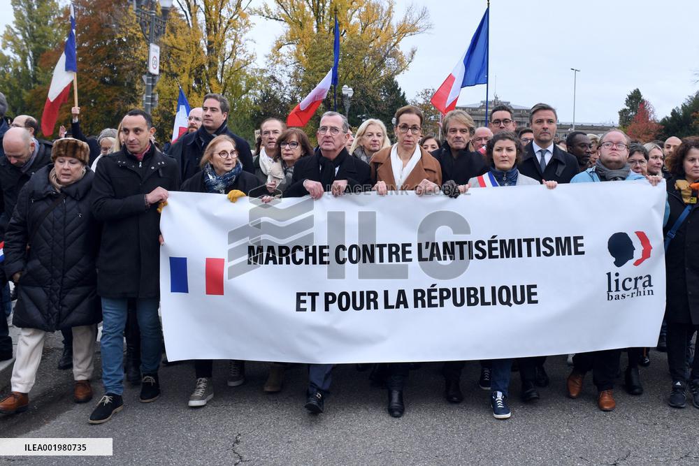 March Against Antisemitism - Strasbourg