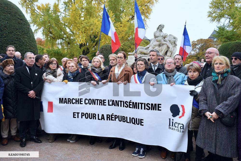 March Against Antisemitism - Strasbourg