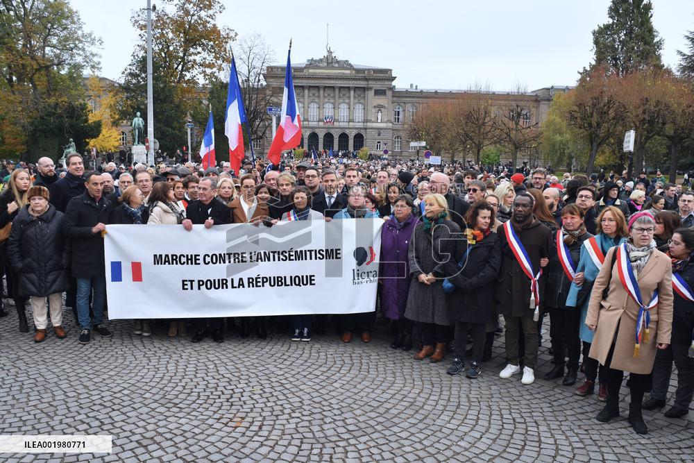 March Against Antisemitism - Strasbourg