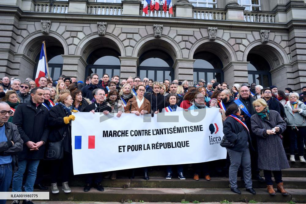 March Against Antisemitism - Strasbourg