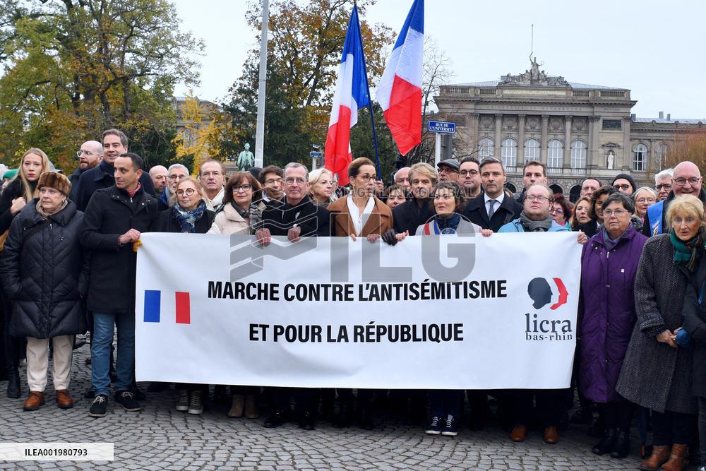 March Against Antisemitism - Strasbourg