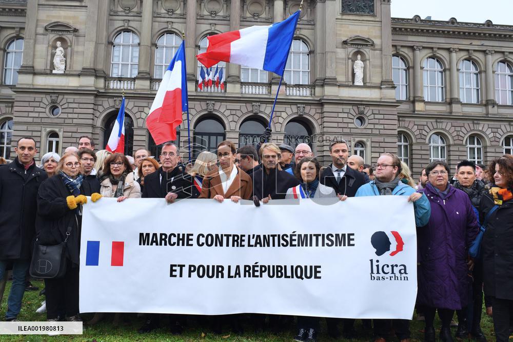 March Against Antisemitism - Strasbourg