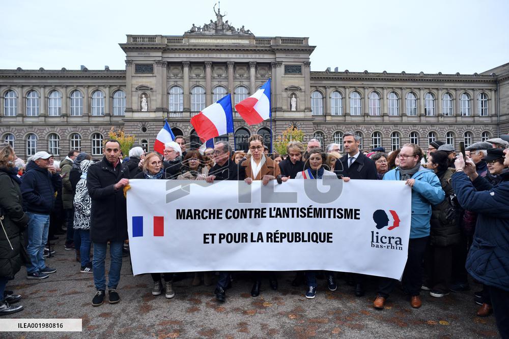 March Against Antisemitism - Strasbourg