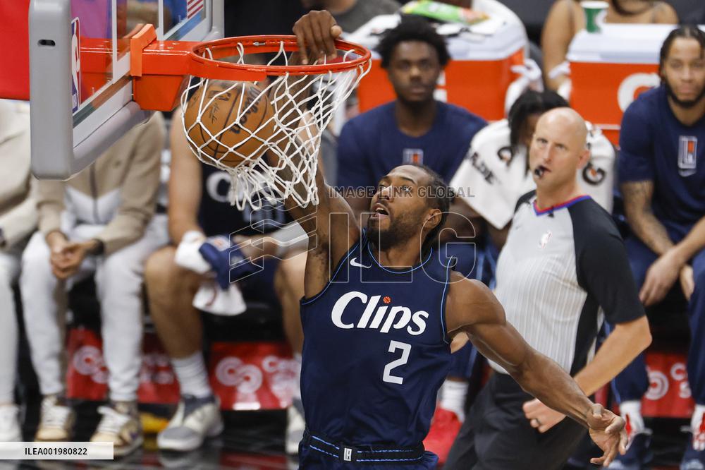 (SP)U.S.-LOS ANGELES-BASKETBALL-NBA-GRIZZLIES VS CLIPPERS