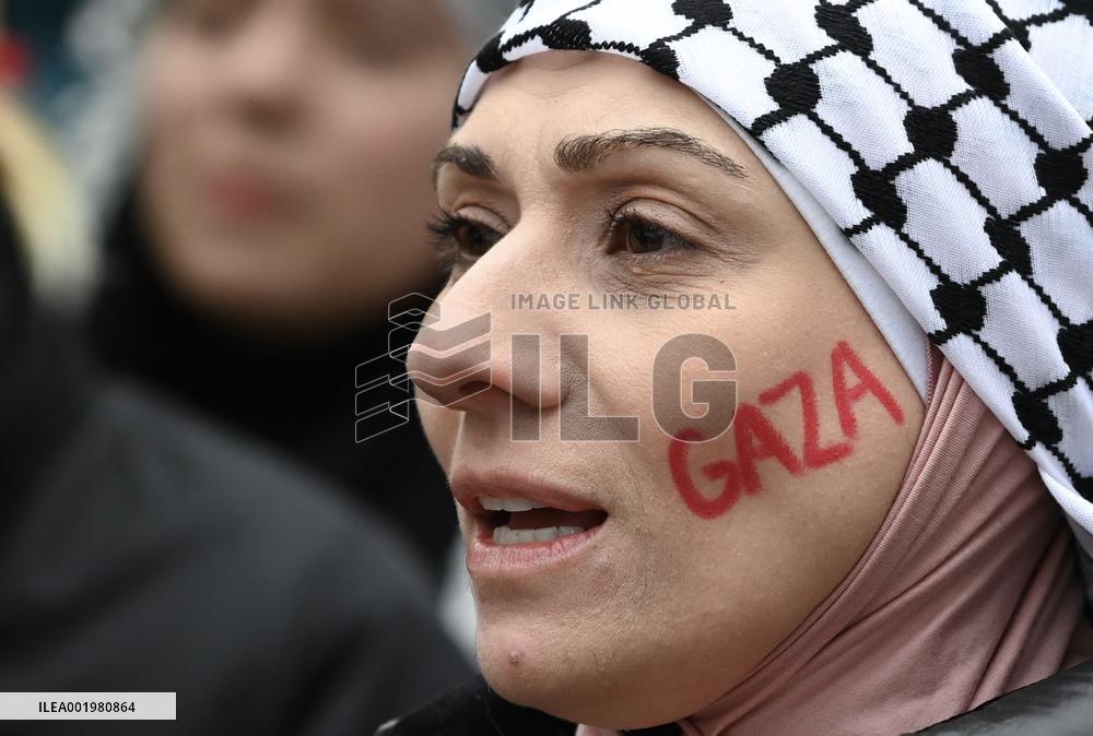 Protest In Support Of Palestine Across Canada