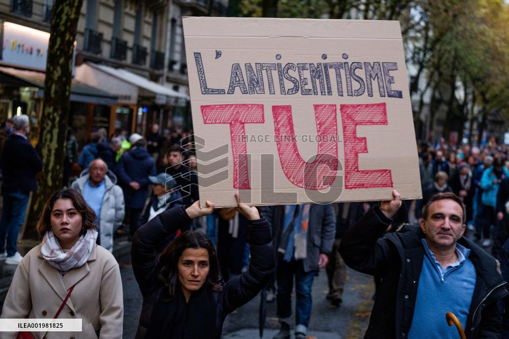 March Against Antisemitism - Paris