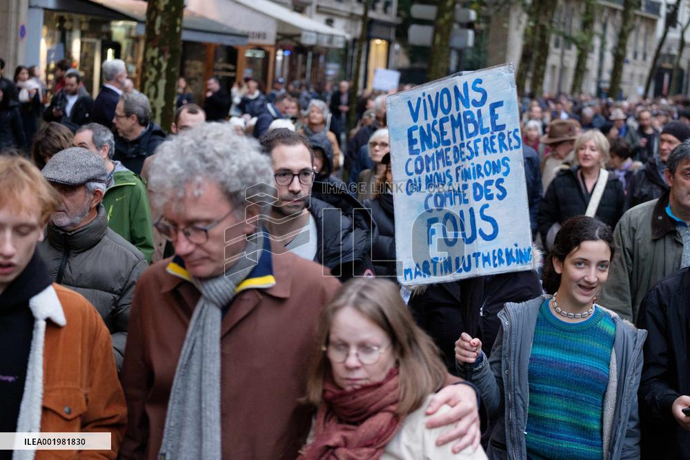 March Against Antisemitism - Paris