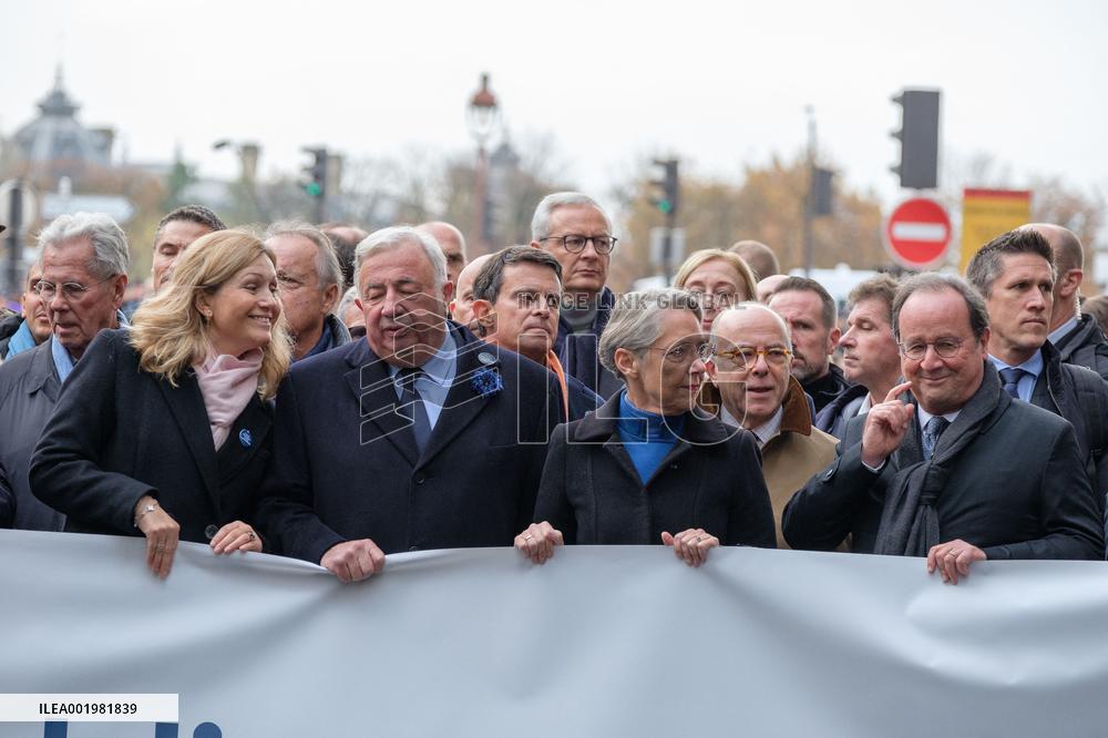 March Against Antisemitism - Paris