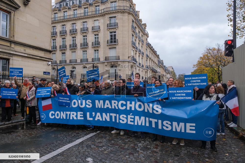 March Against Antisemitism - Paris